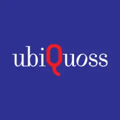 유비쿼스 logo